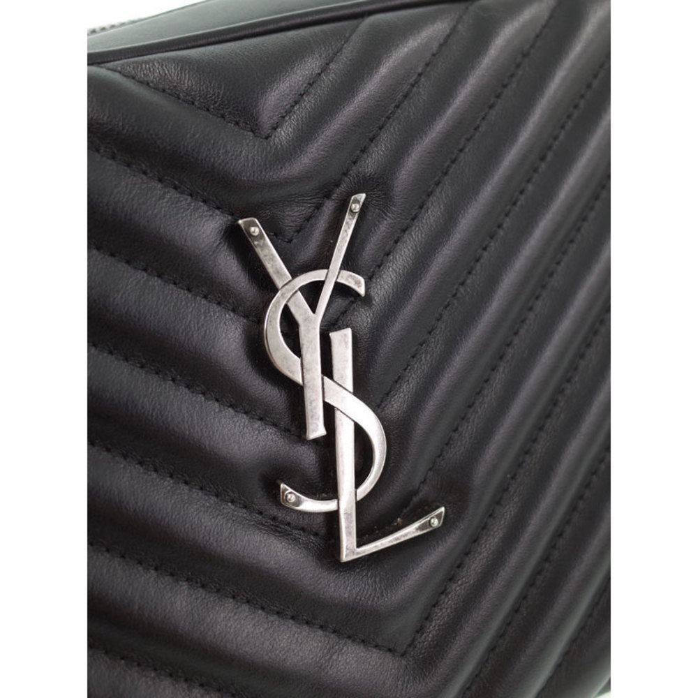 Saint Laurent Paris Lou Camera Bag Shoulder Bag Black - Picture 6 of 9